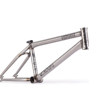 We The People Doomsayer BMX Frame - 20.75" TT, Matte Raw