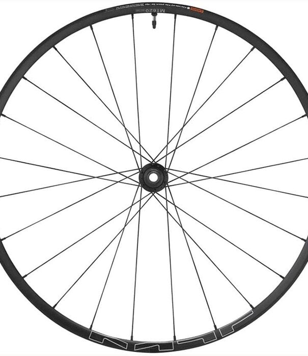 Shimano ROUE SHIMANO, WH-MT620-B-27.5, F&R:28H,FOR 12S, F:15/R:12MM E-THRU TUBELESS OLD:110/148MM, BLACK W/STD STICKER, CL DISC