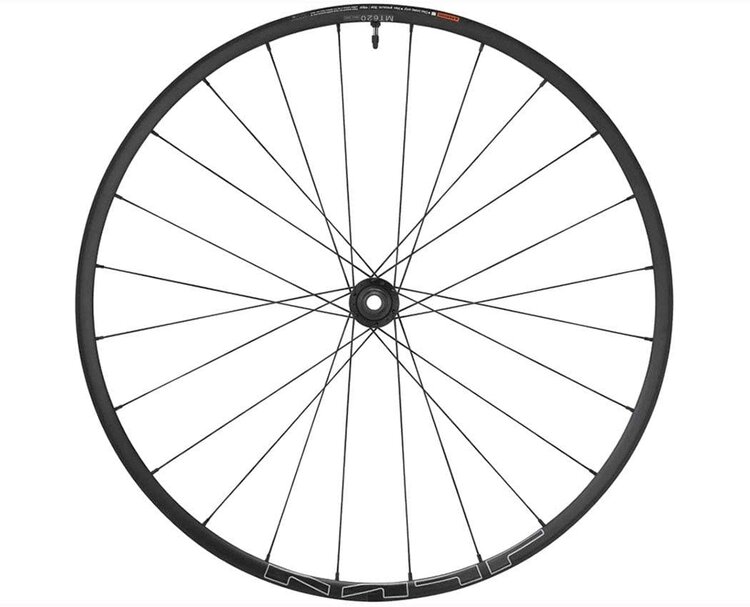 Shimano ROUE SHIMANO, WH-MT620-B-27.5, F&R:28H,FOR 12S, F:15/R:12MM E-THRU TUBELESS OLD:110/148MM, BLACK W/STD STICKER, CL DISC