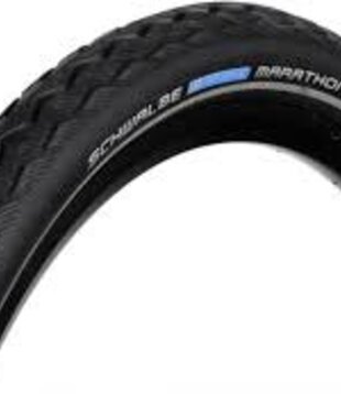 Schwalbe, Marathon, Tire, 700C, 45C, Wire, Clincher, Endurance, GreenGuard, TPI: 67, 985g, Black