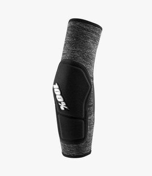 100% RideCamp Elbow Pads/Armour, Heather Grey/Black, Medium