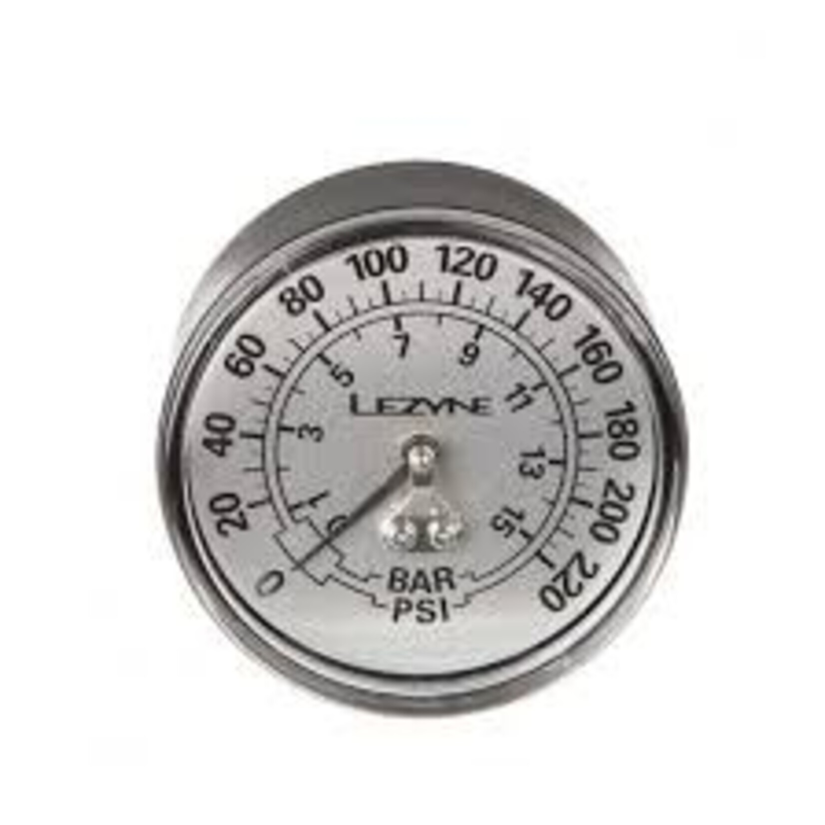 Lezyne Lezyne, Floor Pumps Gauge, 2.5'', 220psi