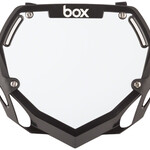 BOX TWO Box BMX, Number Plate, Two, Large, Black