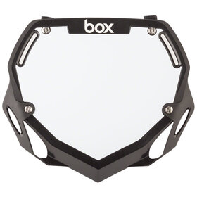 Box Components Box BMX, Number Plate, Two, Large, Black