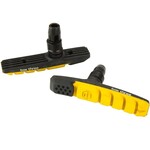 Box Components Box BMX, V-Brake Pad, Three, Air Flow, 70mm, Yellow