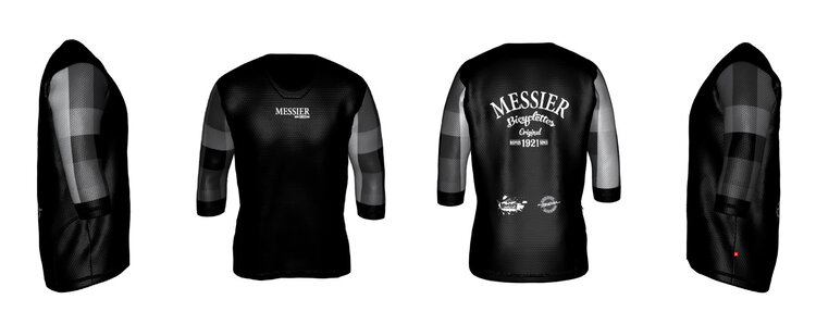 Jersey Flow unisex 3/4 Large