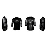 Jersey Flow unisex 3/4 Small
