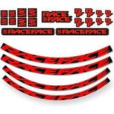 raceface DECAL KIT MEDIUM 185C RED