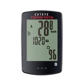 Cat Eye, Padrone Digital, Cyclomêtre, GPS: Non, Cardio: En option, Cadence: Optionnelle, Noir
