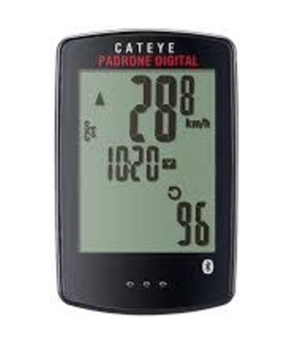 CatEye Cat Eye, Padrone Digital, Cyclomêtre, GPS: Non, Cardio: En option, Cadence: Optionnelle, Noir