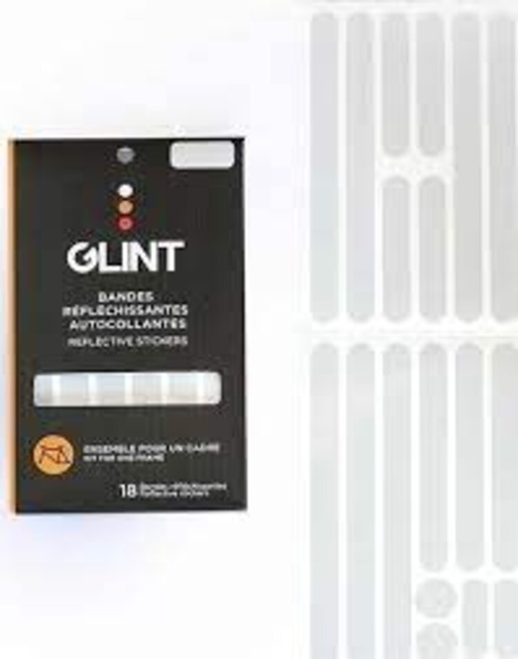 Glint Reflective GLINT Reflective, Frame Stickers, White, Kit