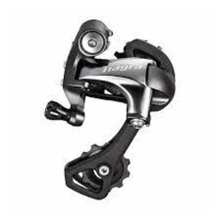 Shimano REAR DERAILLEUR, RD-4700, TIAGRA, GS 10-SPEED DIRECT ATTACHMENT, COMPATIBLE WITH LOW GEAR 28-34T FOR DOUBLE, 25-32T FOR TRIPLE