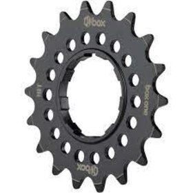 BOX,ONE SINGLE SPEED COG,BOX ONE CROMO COG 3/32 18T,CNC CROMOLY,BLACK
