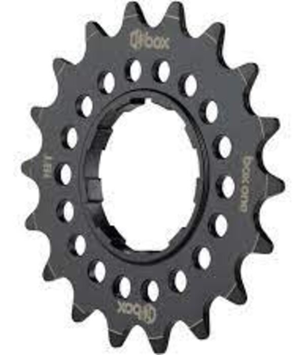 BOX,ONE SINGLE SPEED COG,BOX ONE CROMO COG 3/32 18T,CNC CROMOLY,BLACK