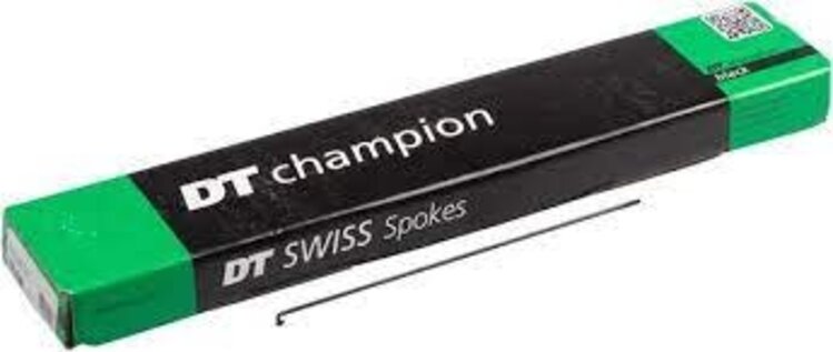 DT Swiss CHAMP JBEND 2.0 BLK 100PCS 228MM single
