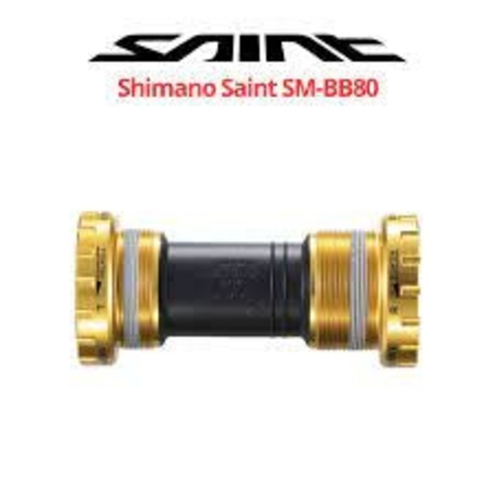 Shimano BOTTOM BRACKET, SM-BB80, RIGHT & LEFT ADAPTER (BSA THREADED ...