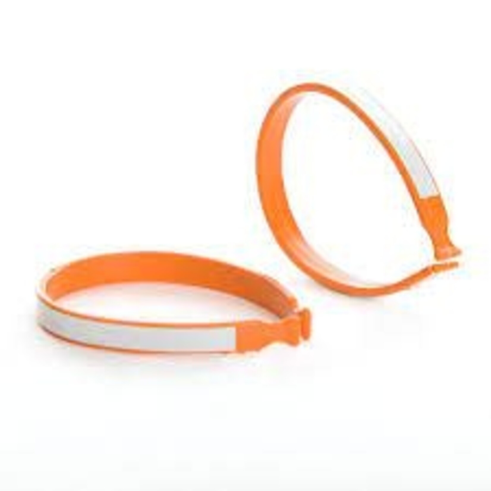 Evo EVO, Plastic Pant Clip With Reflective Stripe, Orange