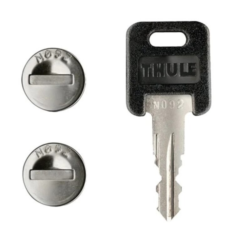 Thule Thule One-Key System 2 Pack – Ensemble de 2 barillets avec clé