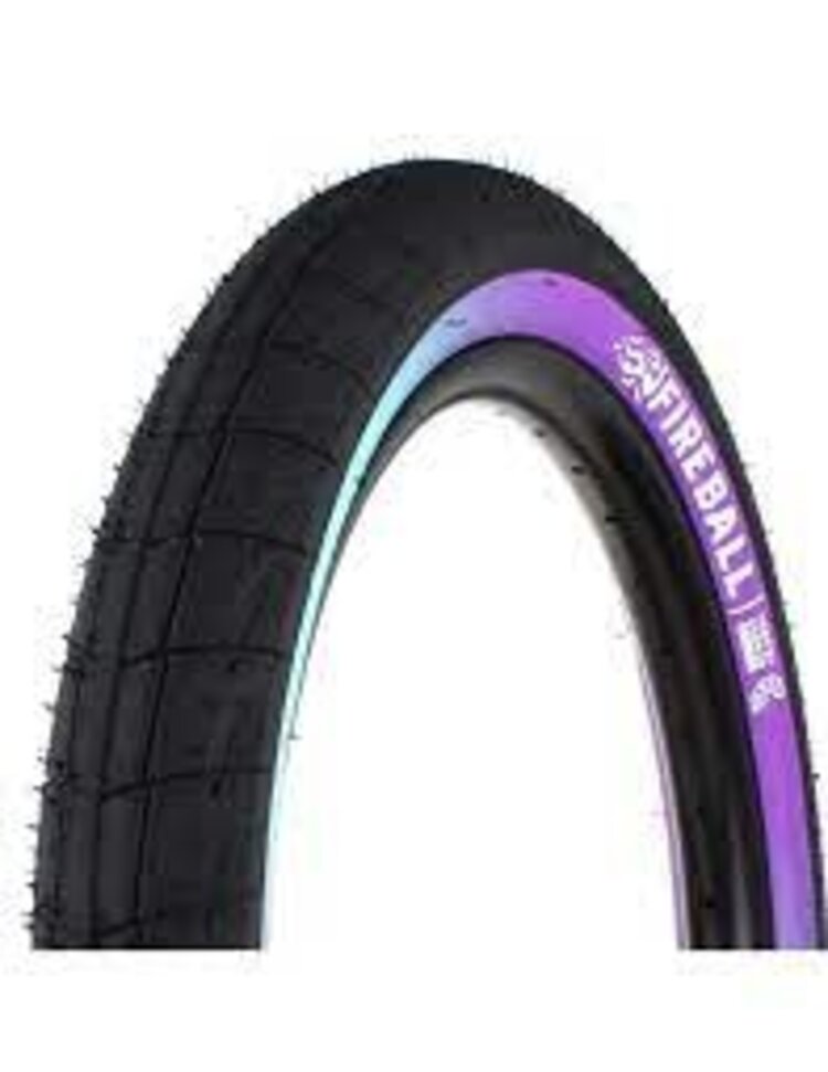 ECLAT FIREBALL TIRE 2.40 BLK/PURP/TEAL