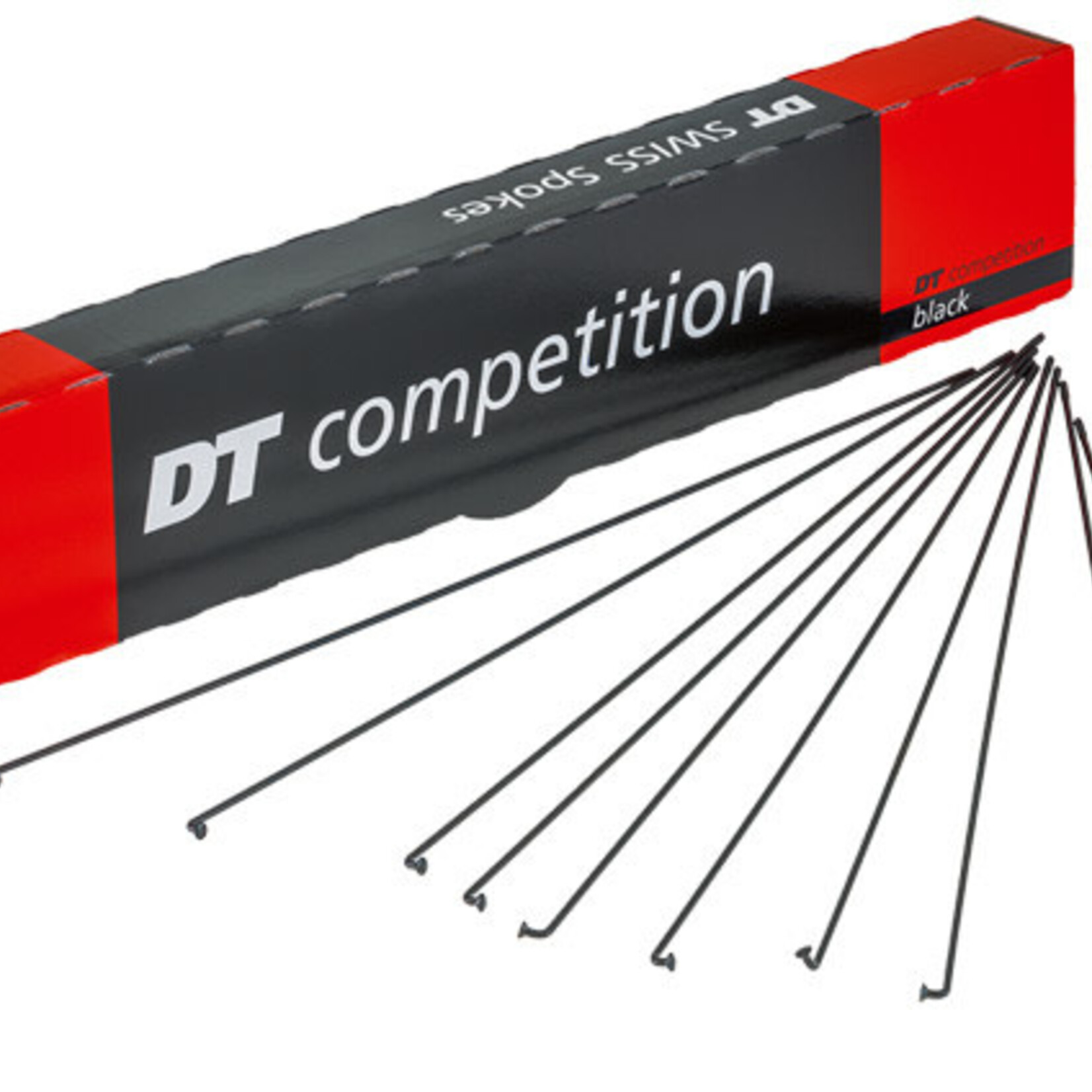 Dt Swiss DT SWISS- COMP JBEND 2.0/1.8/2.0 BLK 100PCS 294MM single