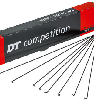 DT SWISS- COMP JBEND 2.0/1.8/2.0 BLK 100PCS 294MM single