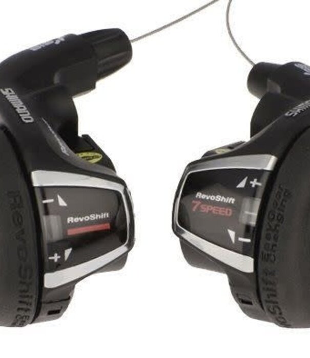 Shimano Shimano Ens. Levier De Vitesse Tourney SL-RS43 Revo Shift - 8 Vit - Paire