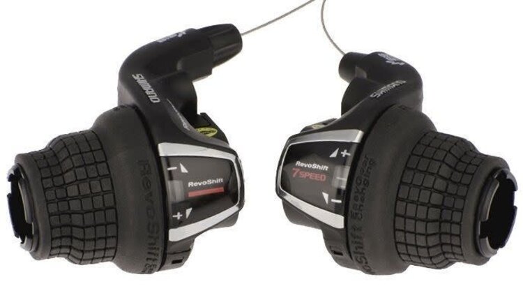 Shimano Shimano Ens. Levier De Vitesse Tourney SL-RS43 Revo Shift - 8 Vit - Paire