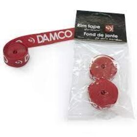 RUBAN DE JANTE DAMCO NYLON 700X18MM ROUGE single