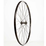 Wheel Shop Wheel Shop, Mavic A119 Black / Shimano HB-T610 Black, Front 700C Wheel, 32 Sapim Leader Black Spokes, QR, 100mm