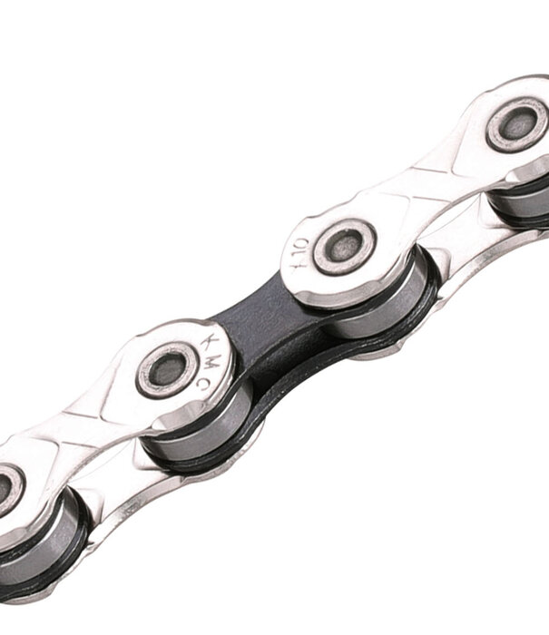KMC Chaine Kmc X10  argent/noir 116 mailles
