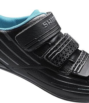 Shimano, Chaussures de route pour femme, RP2W (Taille 39) noir/bleu