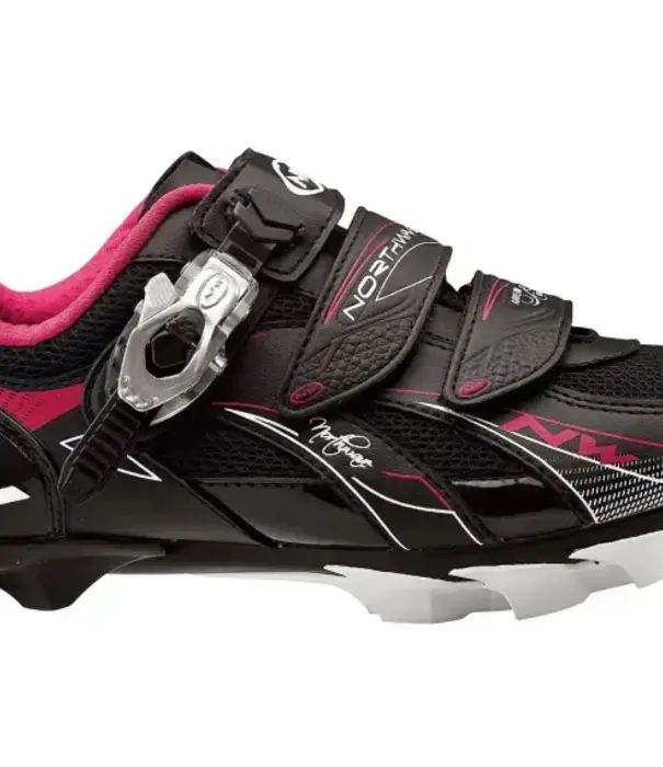 Northwave NorthWave, Chaussure de montagne pour femme Vega SBS (Taille 36) Noir & Fuschia