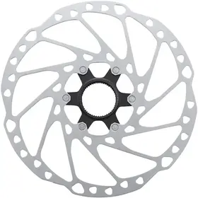 Shimano Shimano SM-RT64-LL Disc Brake Rotor with External Lockring - 220mm, Center Lock, Silver