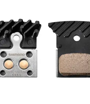 Shimano, Plaquettes de freins L04C Metal