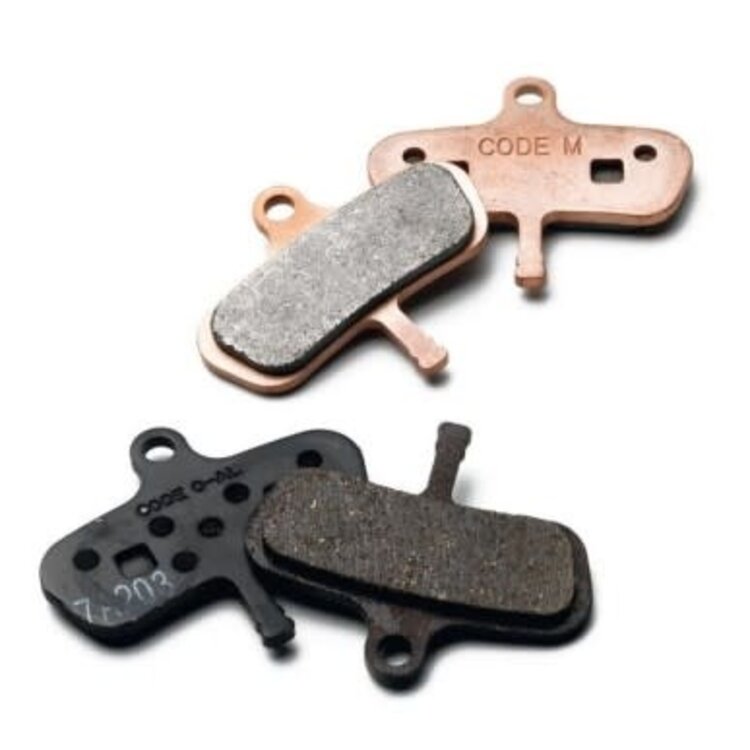 Avid Avid, Code 2007-2010, Disc brake pads, Sintered metal, Steel back plate, pair