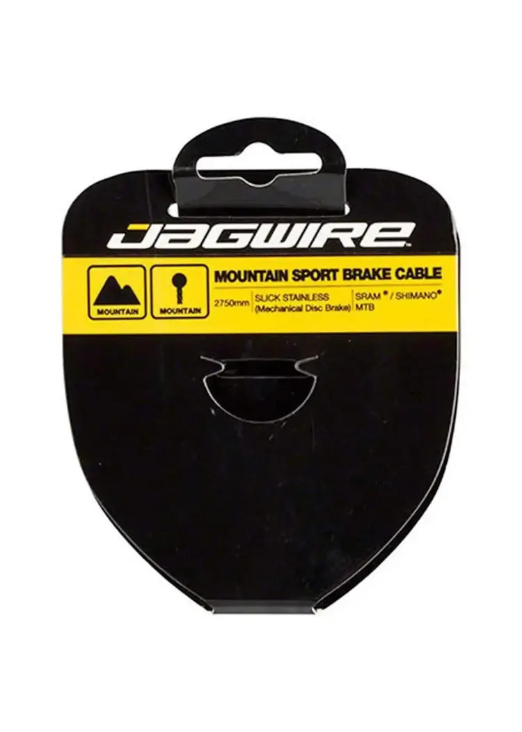 Jagwire Câble de frein Jagwire pour VTT 1.5mm x 3500mm acier inoxydable