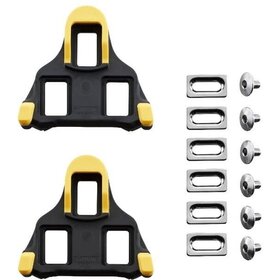 Shimano Shimano SPD SL CLEAT SET SM-SH11 YELLOW 6 DEGREE PAIR (SELF-ALIGNING MODE)