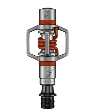 CrankBrothers, Pédales Eggbeater 3, Argent/Rouge