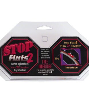 Stop Flats, Ruban anticrevaison, Rouge, 700x28a35 / 27x11/4