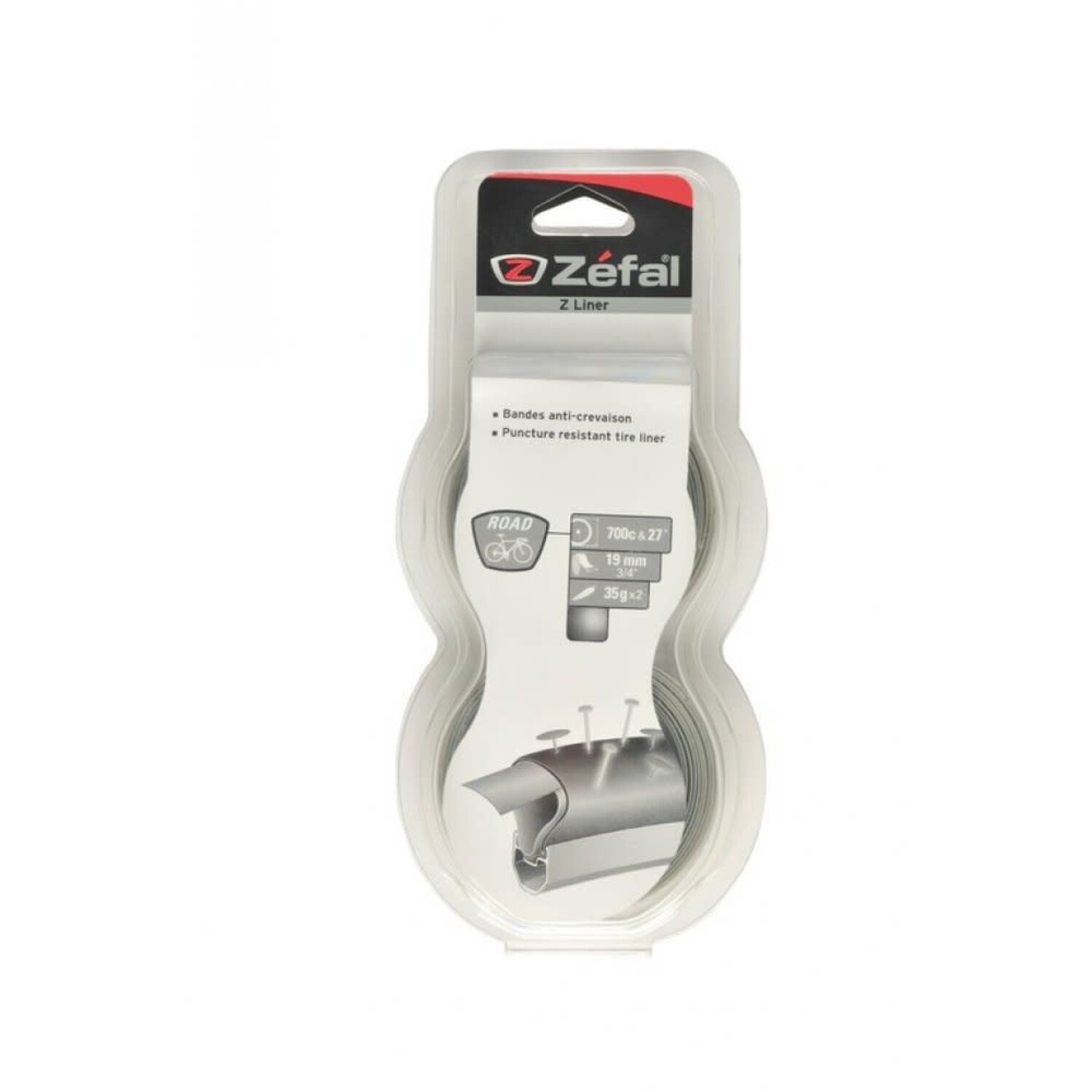 Zefal Zefal Z liner bande Anti Crevaison 700c x 19mm Messier Bicyclettes inc