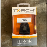 Torch, 4269B, Lumiere clignotante, Rechargeable USB, Noir, Avant