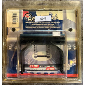 Evo Adapteur de fourche 20mm - Noir