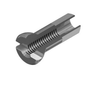 DT Swiss, Pro head brass nipple (2.0 x 12mm) 1pcs