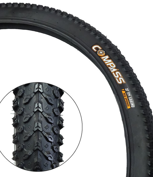DAMCO PNEU 26"X1.95 TOUT NOIR