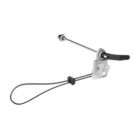 Thule Thule Axle Mount ezHitch Plate with Quick Release Skewer BLACK/SILVER