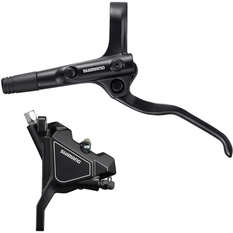Shimano Shimano, BL-MT200/BR-UR300, MTB Hydraulic Disc Brake, Front, Flat mount, Black, Set