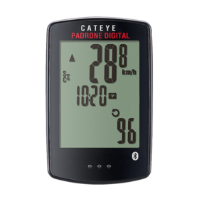 CatEye Cat Eye, Padrone Digital, Cyclomêtre, GPS: Non, Cardio: En option, Cadence: Optionnelle, Noir