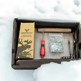 Moose Ensemble de 250 clous concaves pour pneus d'hiver