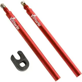 Vittoria Vitorria, paire d'xxtension de Valve 80mm avec outil.