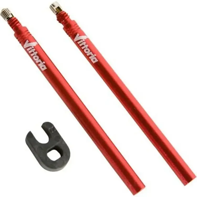 Vittoria Vitorria, paire d'xxtension de Valve 80mm avec outil.
